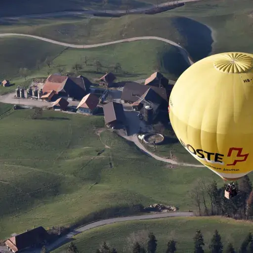 Anflug auf Affoltern