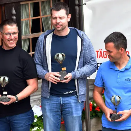 Das Podest des Swiss Cup